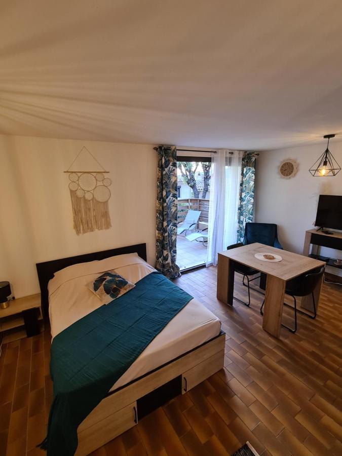 Studio Avec Terasse Vue Mer Porticcio  Exterior foto