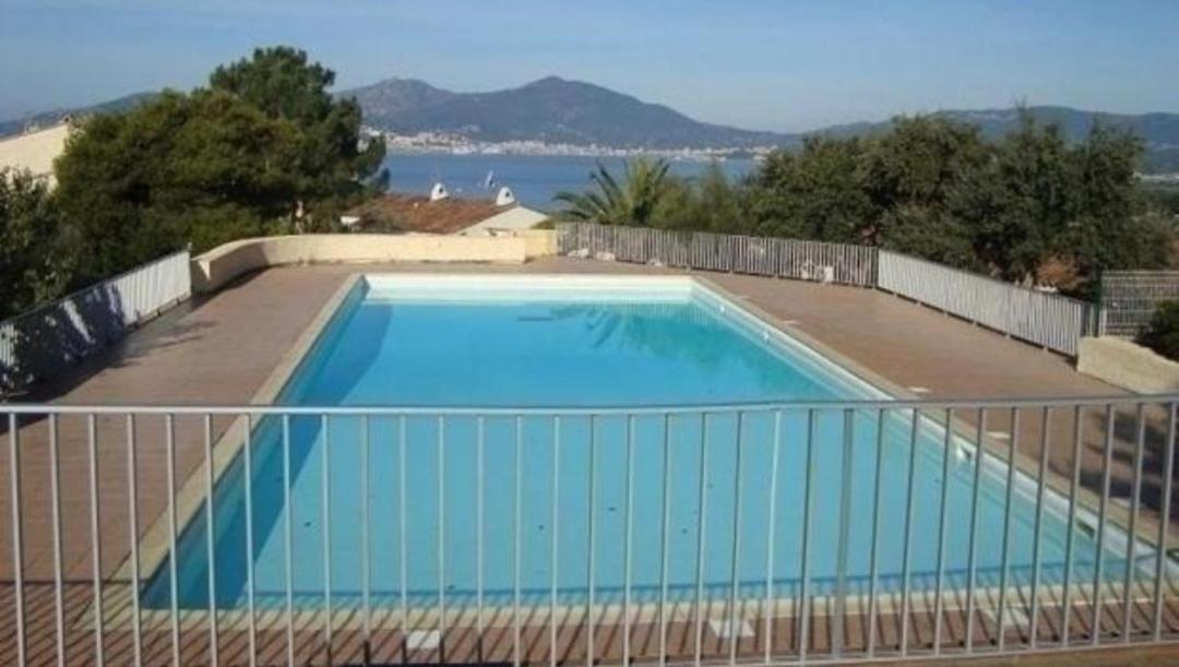 Studio Avec Terasse Vue Mer Porticcio  Exterior foto